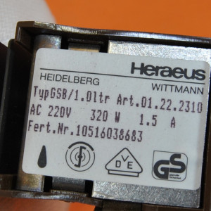 gebrauchte Heizhaube Heraeus GSB/1  für 1000 mL Rundkolben