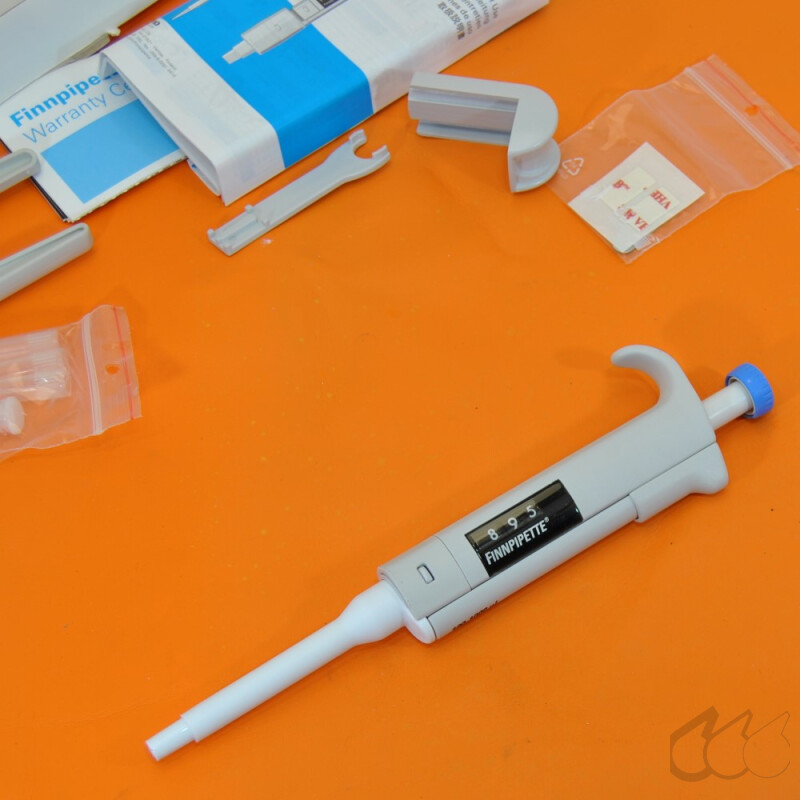 unbenutzte Kolbenhubpipette Thermo 4500120 Finnpipette