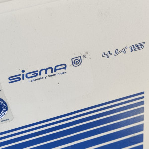 gebrauchte Kühlzentrifuge Sigma 4K15 15.000 U/min mit Rotor 11150 (4x500mL)