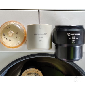 gebrauchte Kühlzentrifuge Sigma 4K15 15.000 U/min mit Rotor 11150 (4x500mL)
