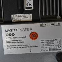 gebrauchter Magnetrührer H+P Masterplate 9 mit Heizung - 9 Rührstellen