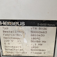 gebrauchter Vakuum-Trockenschrank Heraeus VTR5036, 180°C, 45 Liter