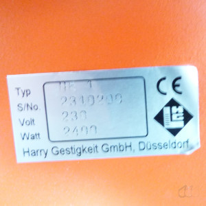 gebrauchte Laborheizplatte Harry GESTIGKEIT HE1 bis 370°C 2400 W