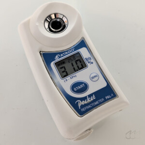 digitales Handrefraktometer Atago PAL-1 Refractometer 0...53% Brix