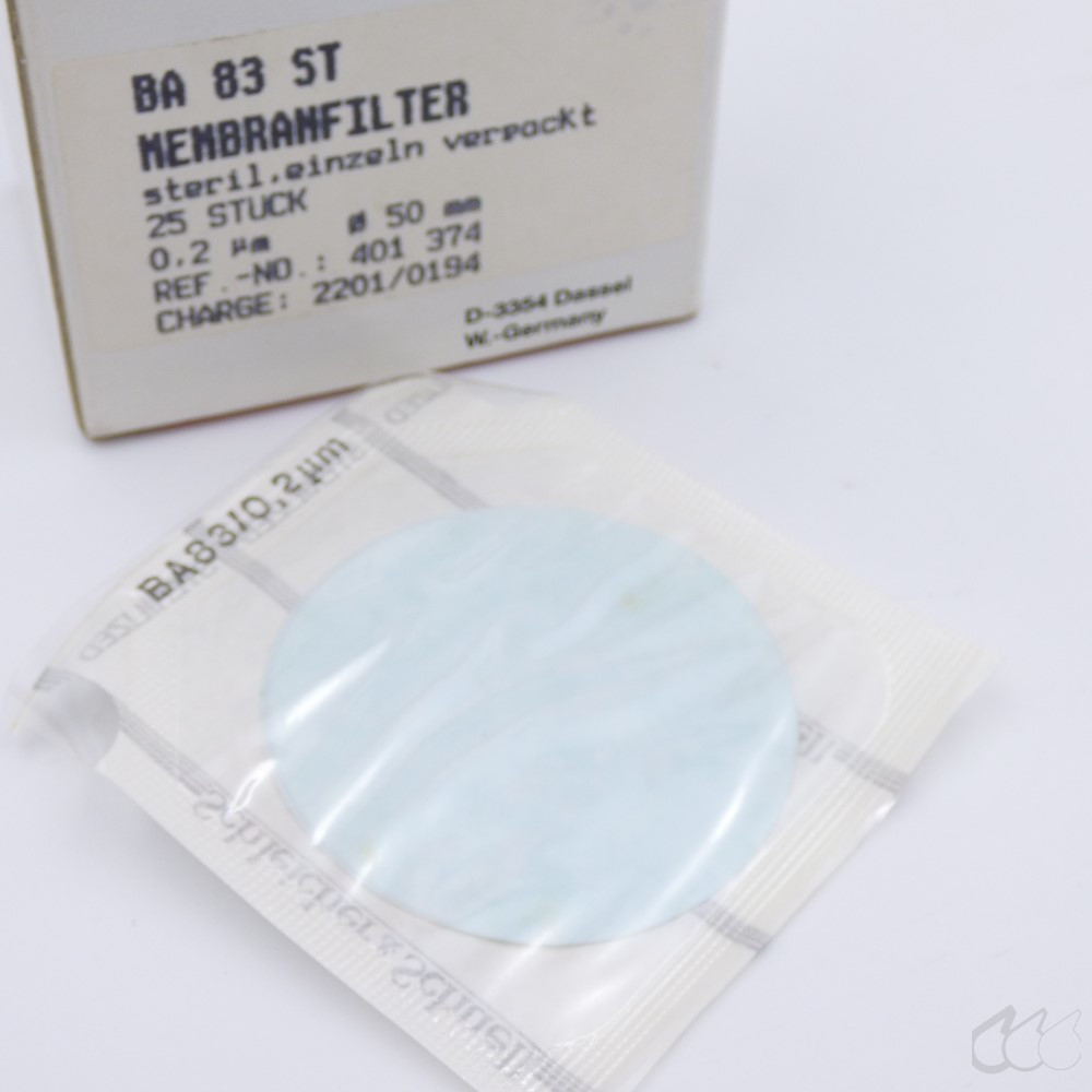 18x Membranfilter, rund 50 mm, Schleicher &...