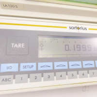 gebrauchte Analysenwaage Sartorius LA120S MasterPro 120g d=0,1mg