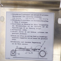 gebrauchter Kirsch Thermoscript 838014 G4091R mechanischer Temperaturschreiber