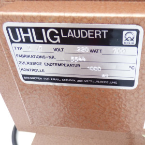 gebrauchter Tiegelofen Uhlig U17 bis 1000°C