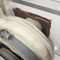 gebrauchter Tisch-Abzug, Laborabzug, mit aktiver Absaugung