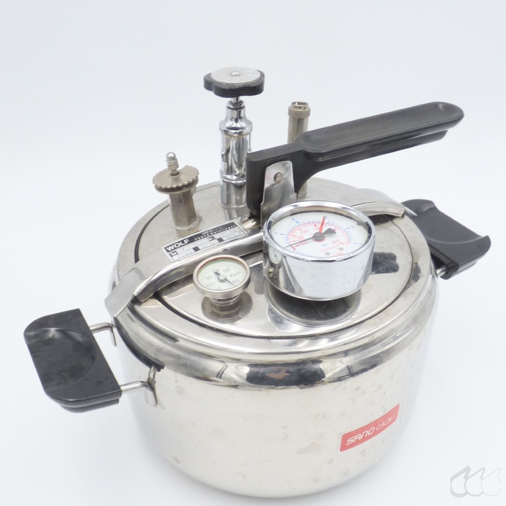 neuwertiger Laborautoklav Wolf Sanoclav KL-5-3 5 Liter 3...