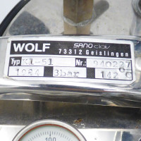 neuwertiger Laborautoklav Wolf Sanoclav KL-5-3 5 Liter 3 bar 142°C