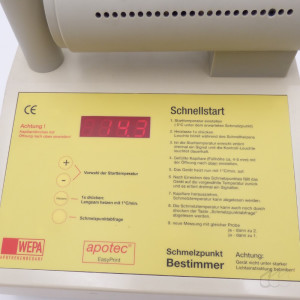 gebrauchtes Schmelzpunkt-Messgerät easy-print Vollautomat