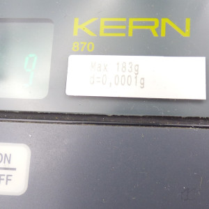 gebrauchte Analysenwaage Kern 870-13 183g/0,1mg