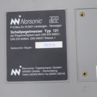 gebrauchtes Schallanalyse-Gerät Norsonic NOR121