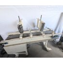 gebrauchtes Förderband z.B. f. Extruder 194 x 24 cm Edelstahlgurt