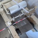 gebrauchtes F&ouml;rderband z.B. f. Extruder 194 x 24 cm Edelstahlgurt