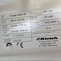 gebrauchter Umluft-Kühlschrank Kirsch Froster-MED-95 70 Liter -20°C