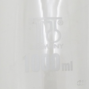 Scheidetrichter zylindrisch Tropftrichter 1000mL TGI NS 29/32 PTFE NEUWARE