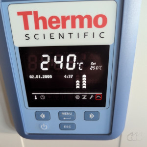 gebrauchter Wärmeschrank bis 250°C Thermo Scientific HeraTherm OMH 400