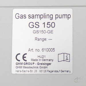 gebrauchtes mobiles Sauerstoffmessgerät Greisinger GMH 5695  mit O2-Sonde& Pumpe