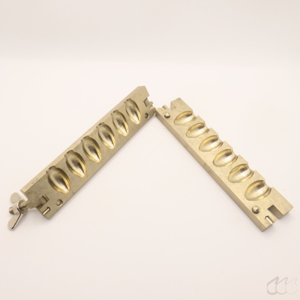 gebrauchte Suppositorien-Giessform 6x3g...
