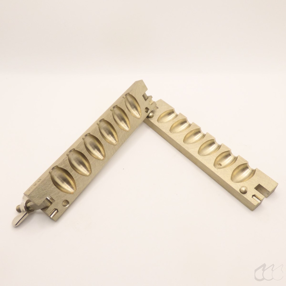 gebrauchte Suppositorien-Giessform 6x3g...