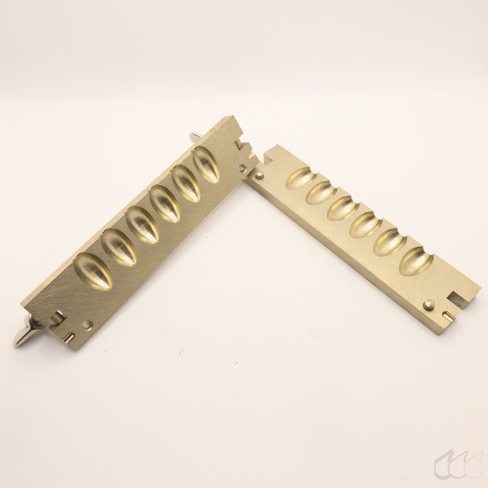 gebrauchte Suppositorien-Giessform 6x3g...