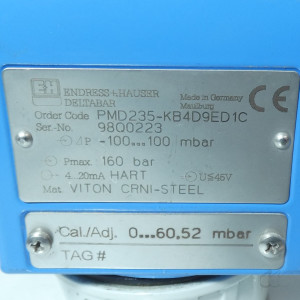 gebrauchter Messumformer für Differenzdruck Endress+Hauser PMD235