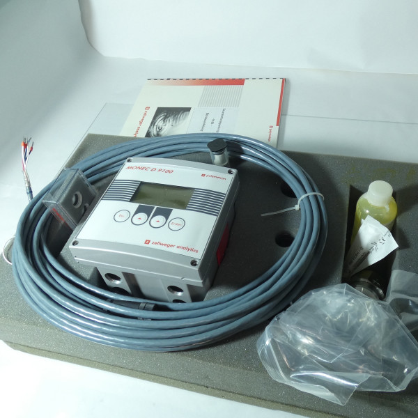 gebrauchter Messumformer mit O2-Sonde Zellweger Analytics Monec 9100-9185