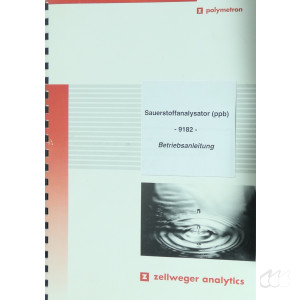 gebrauchter Messumformer mit O2-Sonde Zellweger Analytics Monec 9100-9185
