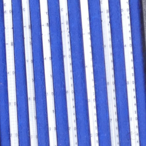 gebrauchter Thermometersatz aus Apotheke, eichfähig, Anschützthermometer 0...360°C (04)
