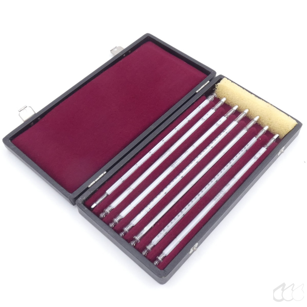 gebrauchter Thermometersatz aus Apotheke,...