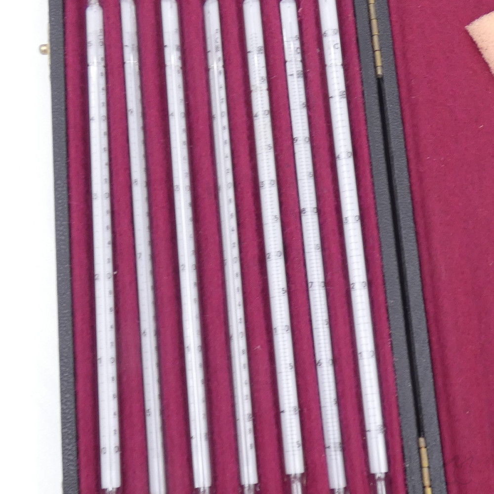 gebrauchter Thermometersatz aus Apotheke,...