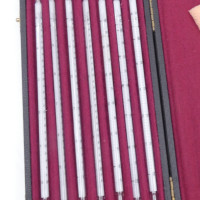 gebrauchter Thermometersatz aus Apotheke, eichfähig, Anschützthermometer 0...360°C (13)