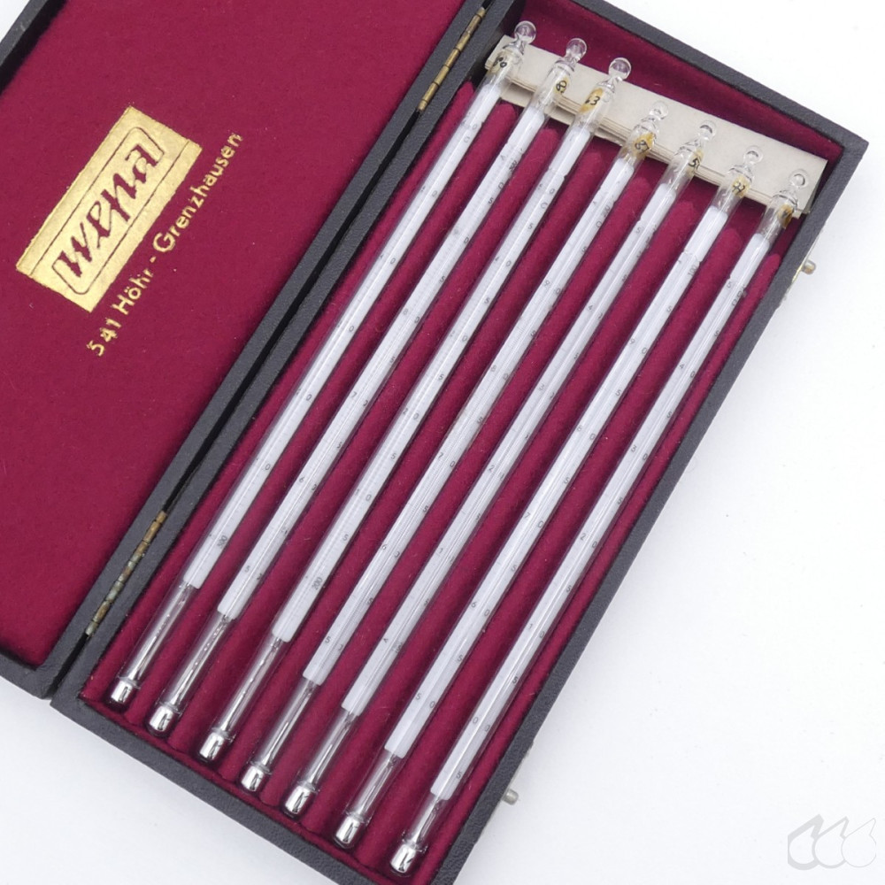 gebrauchter Thermometersatz aus Apotheke,...