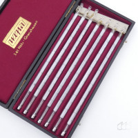 gebrauchter Thermometersatz aus Apotheke, eichfähig, Anschützthermometer 0...360°C (14)