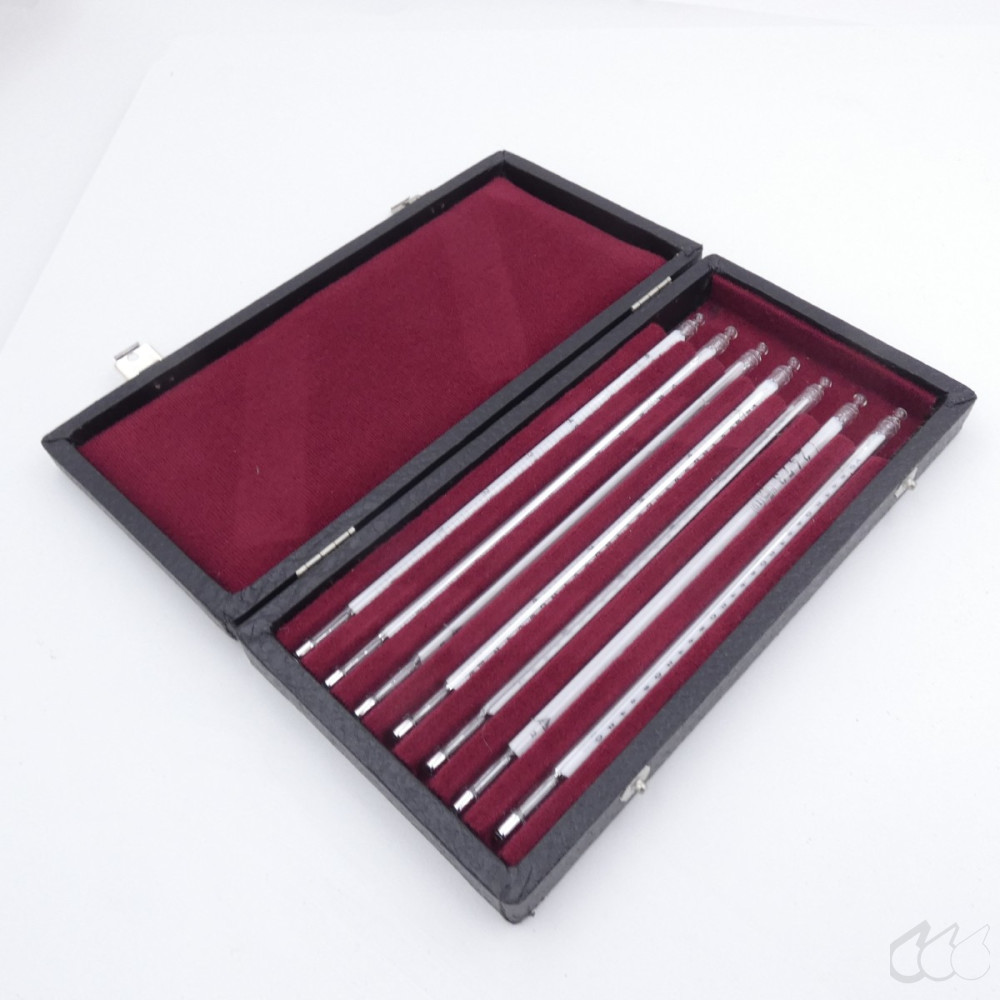 gebrauchter Thermometersatz aus Apotheke,...