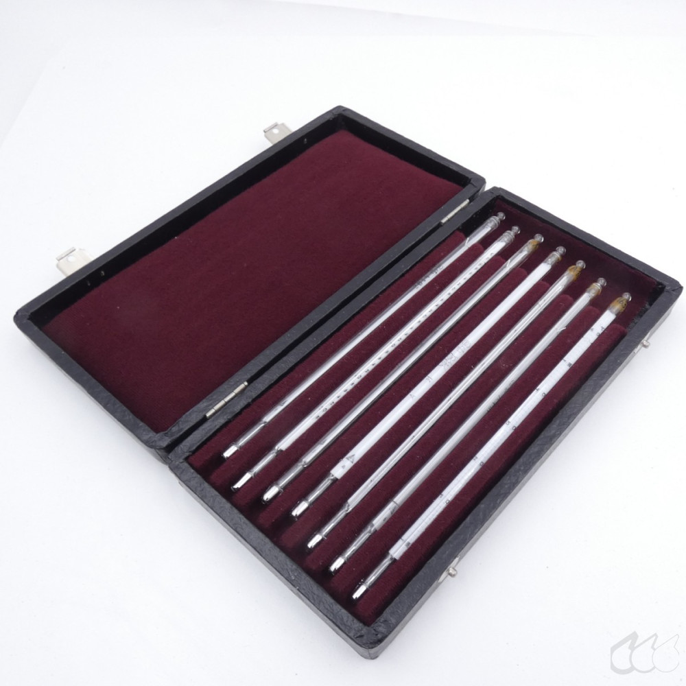 gebrauchter Thermometersatz aus Apotheke,...