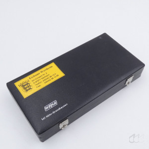 gebrauchter Thermometersatz aus Apotheke, eichfähig, Anschützthermometer 0...360°C (21)