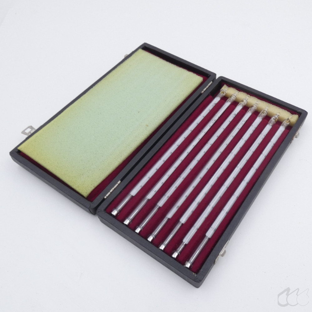 gebrauchter Thermometersatz aus Apotheke,...