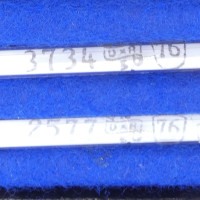 gebrauchter Thermometersatz aus Apotheke, eichfähig, Anschützthermometer 0...360°C (29)