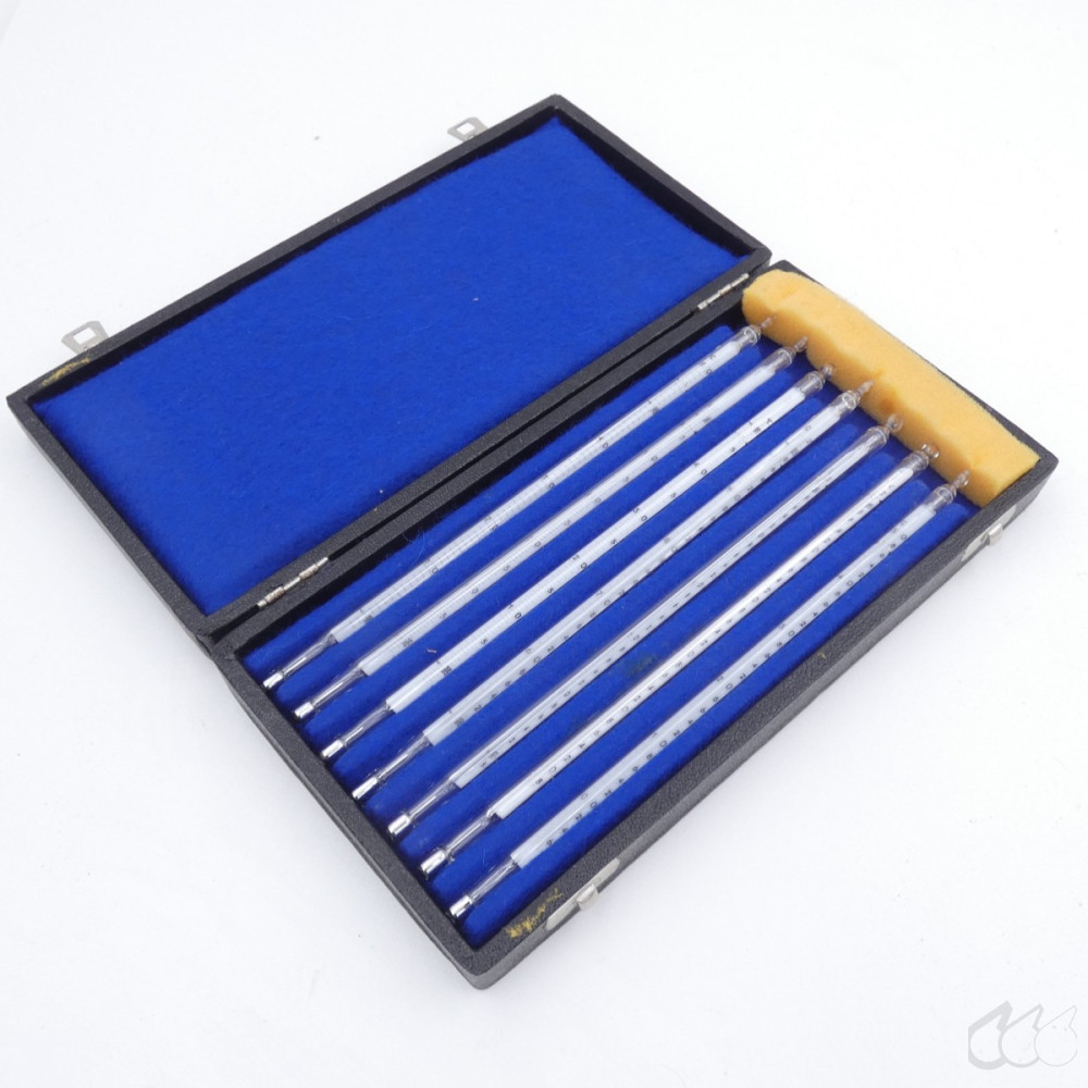 gebrauchter Thermometersatz aus Apotheke,...