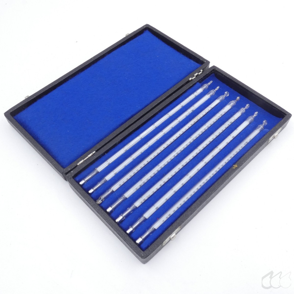 gebrauchter Thermometersatz aus Apotheke,...