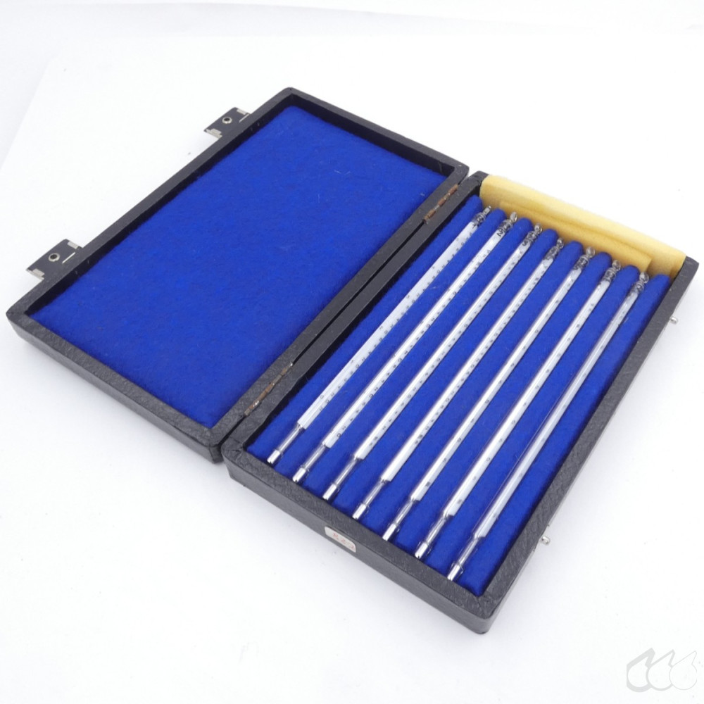 gebrauchter Thermometersatz aus Apotheke,...