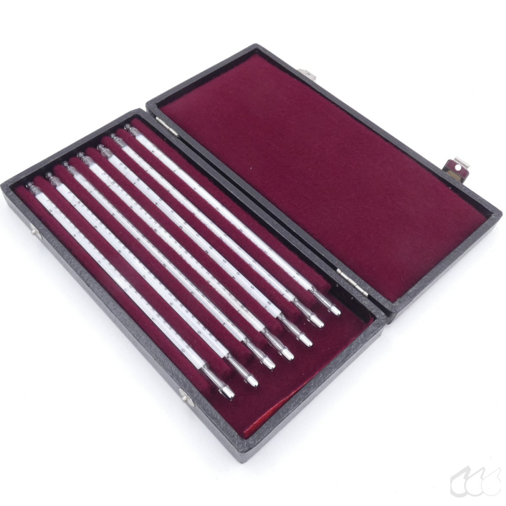 gebrauchter Thermometersatz aus Apotheke,...