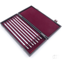 gebrauchter Thermometersatz aus Apotheke, eichfähig, Anschützthermometer 0...360°C (42)