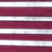 gebrauchter Thermometersatz aus Apotheke, eichfähig, Anschützthermometer 0...360°C (42)