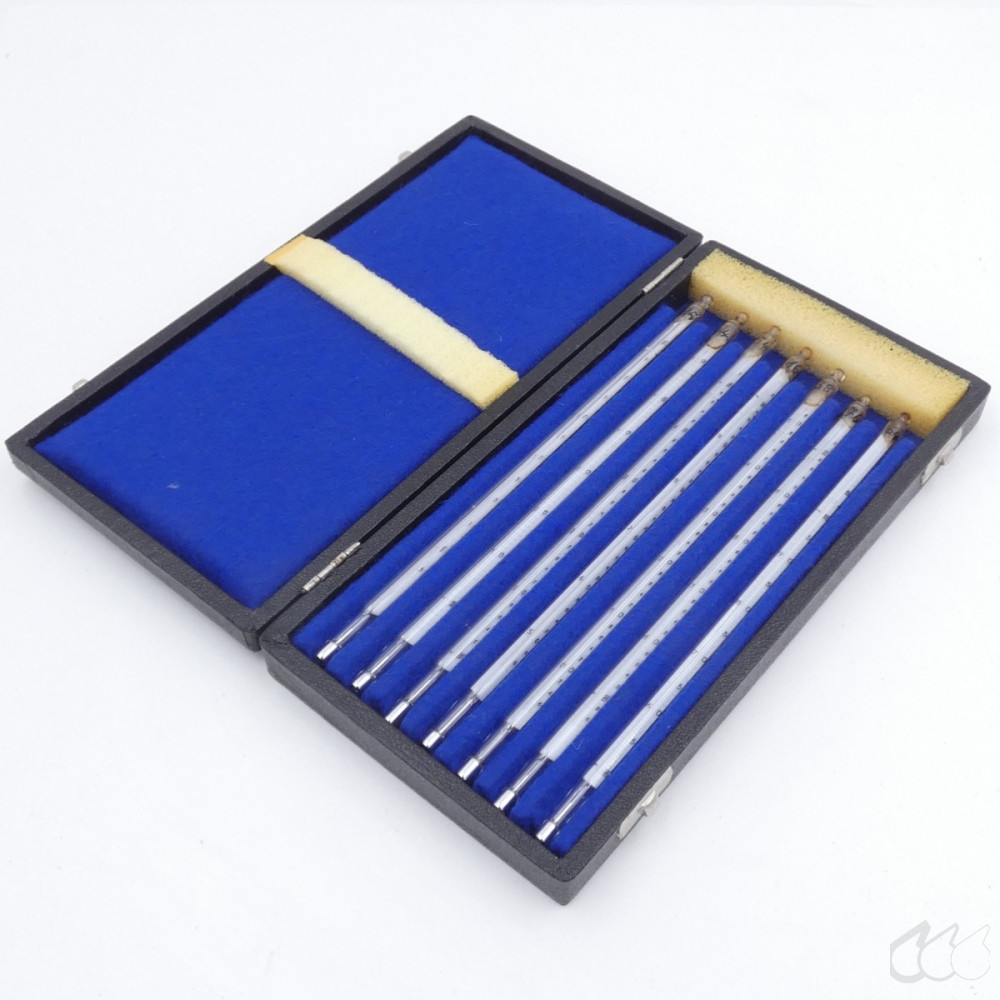 gebrauchter Thermometersatz aus Apotheke,...