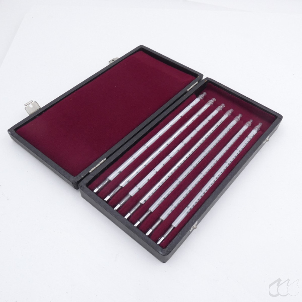 gebrauchter Thermometersatz aus Apotheke,...