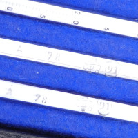 gebrauchter Thermometersatz aus Apotheke, eichfähig, Anschützthermometer 0...360°C (47)